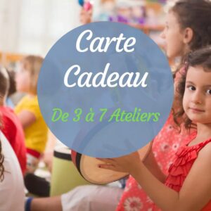 Carte cadeau atelier musical