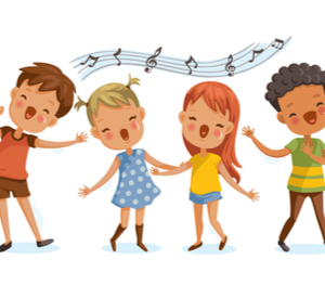 enfants qui chantent des chansons