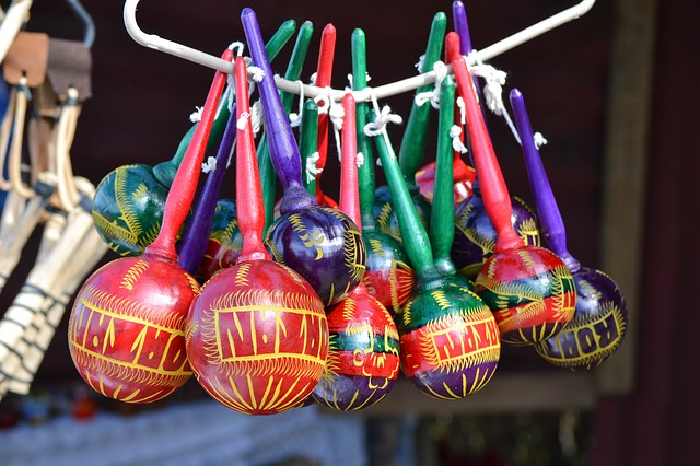 maracas instrument de musique enfant