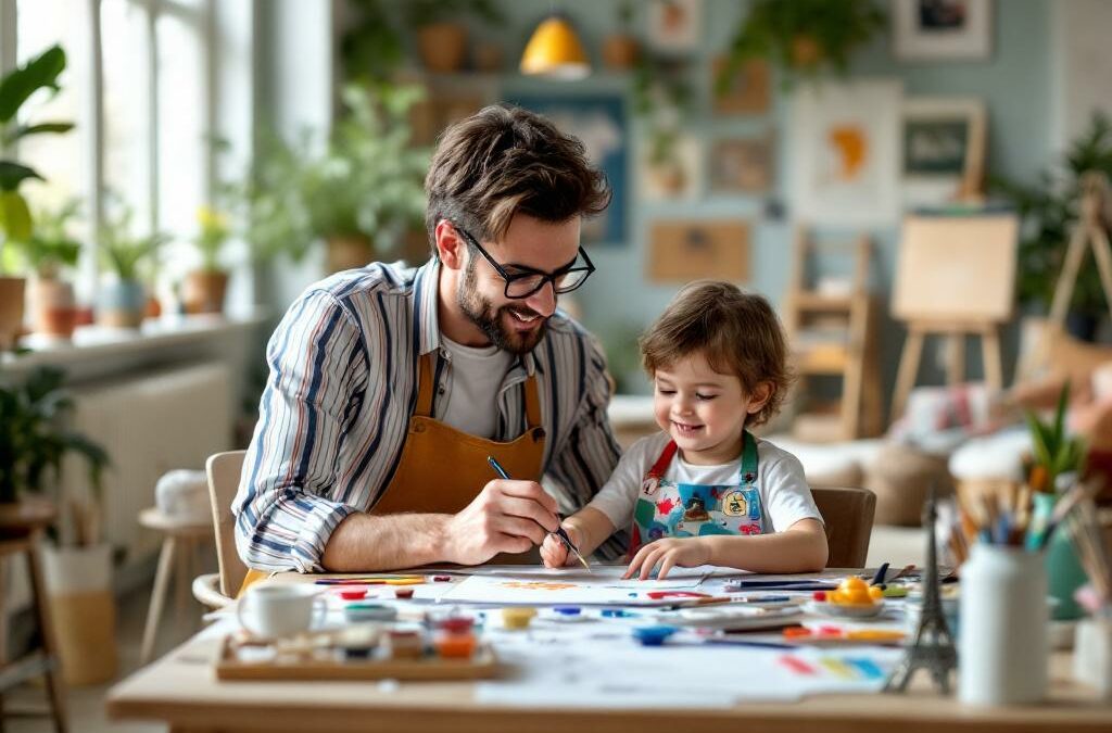 Atelier parent-enfant à Paris : des activités pour renforcer les liens et s’amuser ensemble