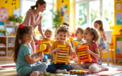 Activités musicales pour les enfants de 3 à 5 ans : comment allier plaisir et apprentissage ?