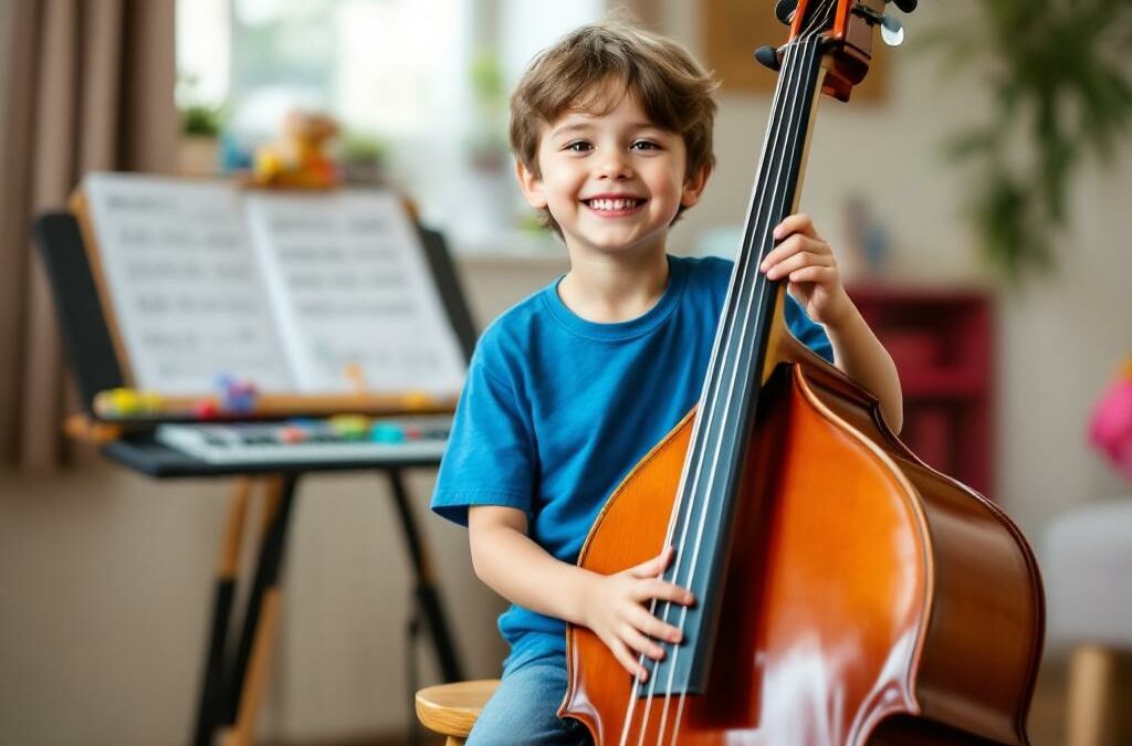 Comment choisir et initier un enfant à la contrebasse ? Guide pratique pour parents et éducateurs