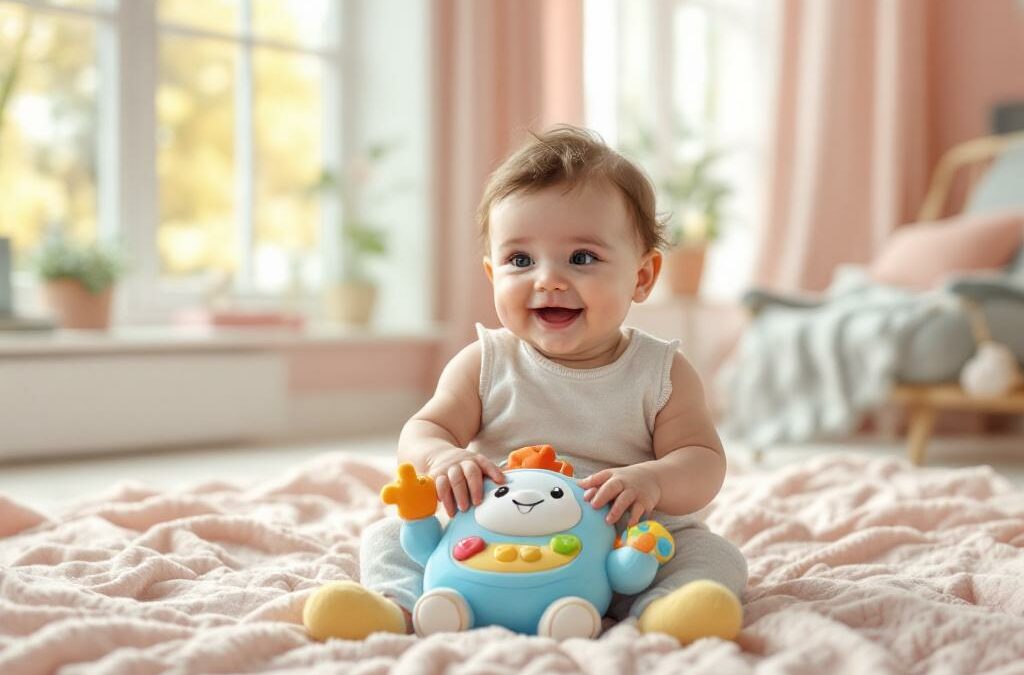peluche bebe musicale