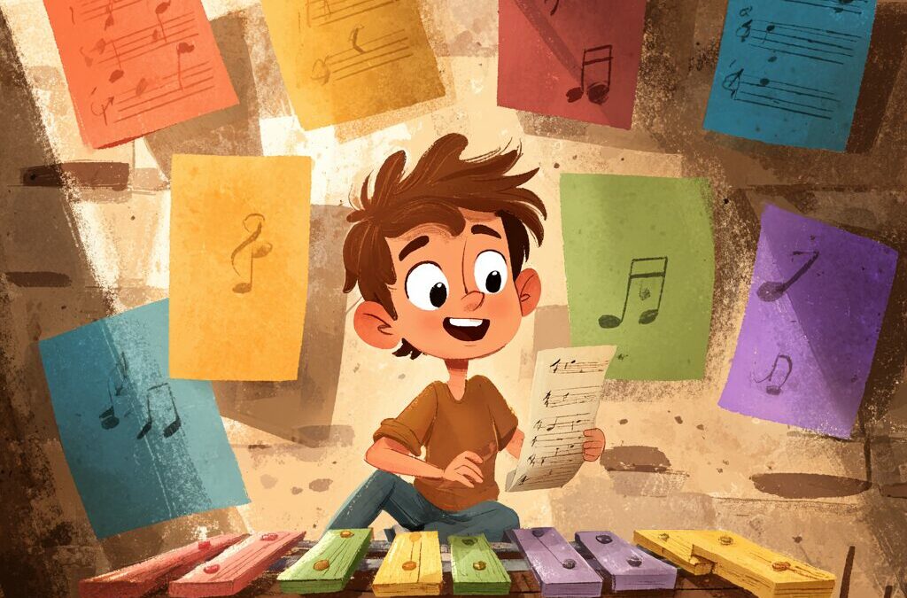 apprendre les notes de musique enfant