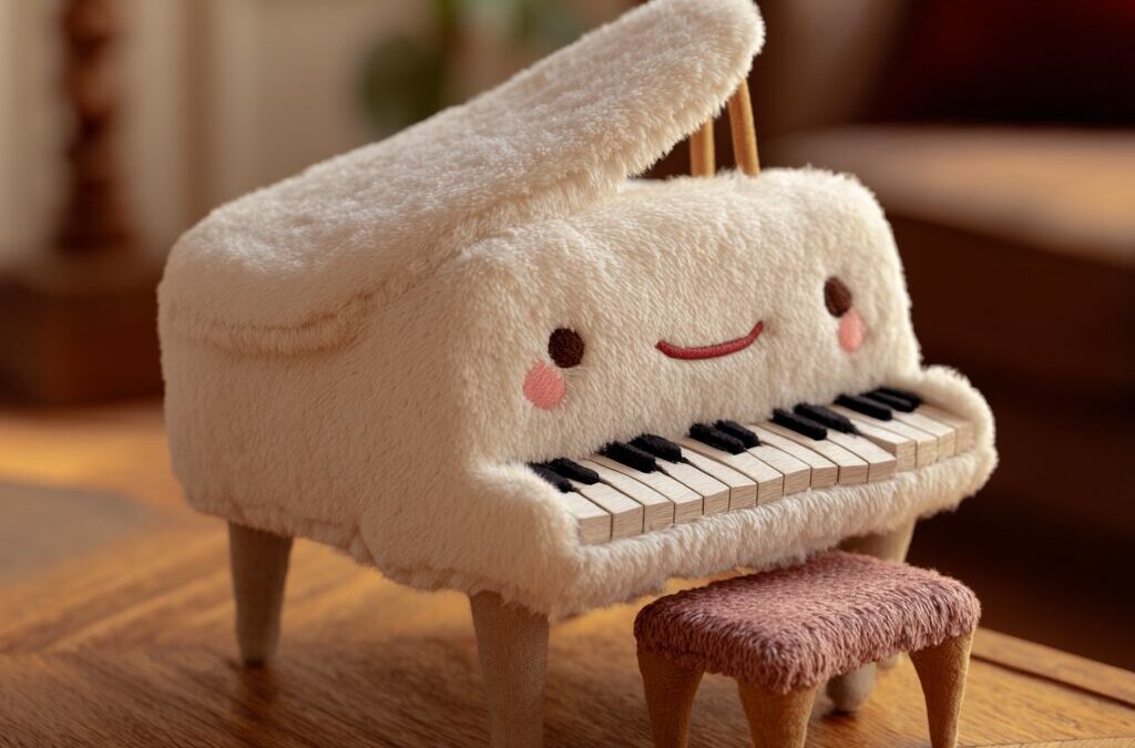 Peluche Piano : Un Outil Ludique et Éducatif pour l’Éveil Musical des Enfants